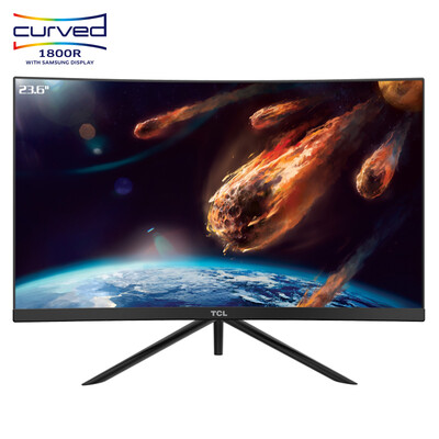 

TCL T24M7C 23,6-дюймовый поверхностный анти-Blu-ray 1800R не мигает дисплеем высокой четкости