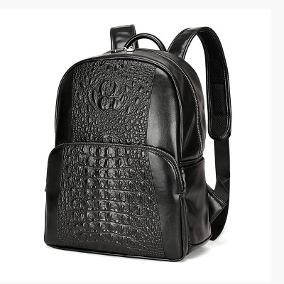 

Men's Fashion Trend Travelling Bag Backpack Black