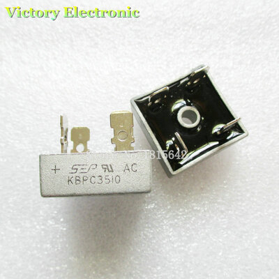 

2PCS/Lot 50A 1000V Metal Case Bridge Rectifier SEP KBPC5010 KBPC3510 Original Wholesale Electronic