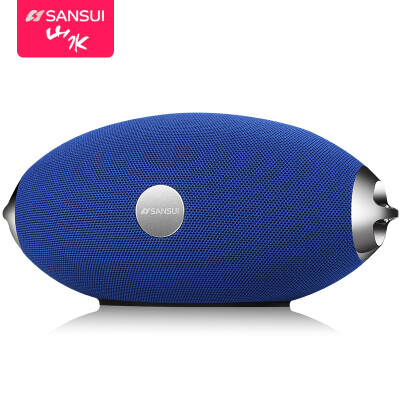 

Пейзаж (SANSUI) T29 Bluetooth-динамик Мобильная беспроводная карта Динамик Мини-наружный портативный сабвуфер Компьютерный динамик Синий