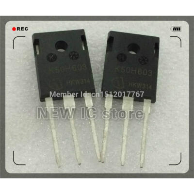 

5pcs IKW50N60H3 K50H603 TO-247 in stock new&Original IC Free Shipping