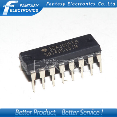 

50PCS SN74HC157N DIP16 SN74HC157 DIP 74HC157N 74HC157 new&original IC free shipping