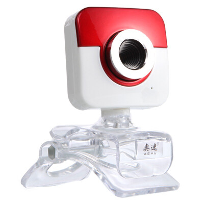 

ASHU) X10 i Eye Network HD Camera PC Desktop Notebook Camera with Microphone Red