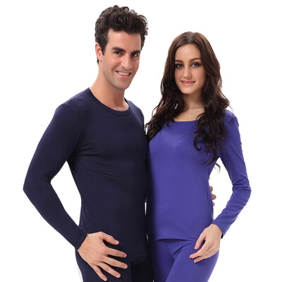 

Antarctic Qiuyi Qiuku men&women stretch cotton autumn clothes long pants bottoming cotton sweater youth middle-aged thermal underwear set NE63D1011112 female violet XL