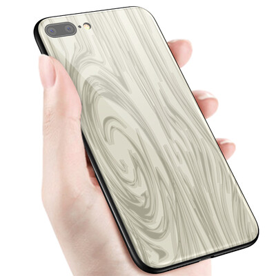 

Feichuang Apple 7Plus Mobile Shell iPhone7 / 8plus Телефон Чехлы iphone Wood Зерновое стекло Shell