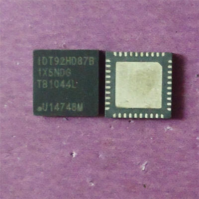 

5pcslot IDT92HD87B1X5NDG IDT92HD87B 1X5NDG 92HD87B1X5 92HD87 CODEC STEREO SPEAKER AMPLIFIERCAPLESS HPLDO