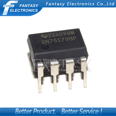 

50PCS SN75179BP DIP8 SN75179 DIP 75179 new and original IC free shipping