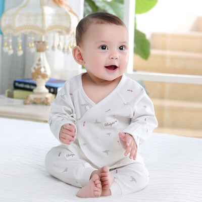 

Jingdong joy joint name Bell kiss baby clothes newborn clothes underwear suits&uniforms tie set B6150 white 59 yards Jingdong dog commemorative models