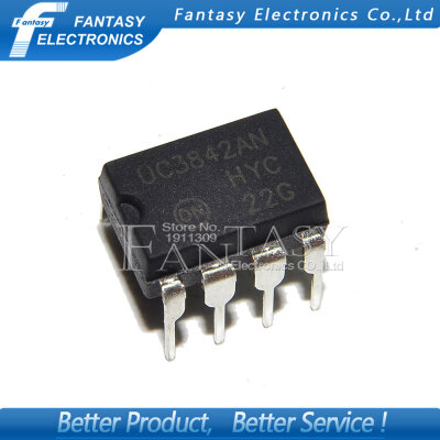 

50PCS UC3842AN DIP8 UC3842 UC3842BN DIP new&original IC free shipping