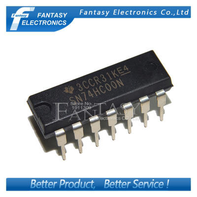 

10PCS SN74HC00N DIP14 SN74HC00 DIP 74HC00 new and original IC free shipping