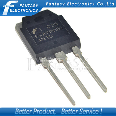 

5PCS FGA15N120ANTD TO3P FGA15N120 TO-24 15N120 new&original IC free shipping