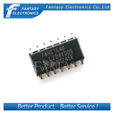 

100PCS 74HC164D SOP14 74HC164 SOP SN74HC164DR SN74HC164 SMD new and original IC free shipping