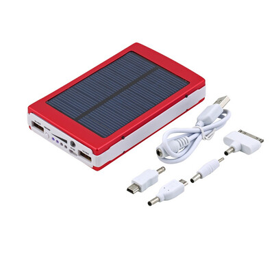 

8000mAh портативный супер Солнечной зарядное устройство Dual USB Внешняя батарея Банк питания