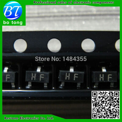 

Free shipping NEW 100pcs MMBT1815 2SC1815 HF 2SC1815LT1G SOT-23 SC-59 2SC1815LT1 C1815 SMD NPN Transistor