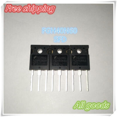 

Free Shipping 10pcs LOT FGH40N60SFD FGH40N60 40N60 TO-247 IC