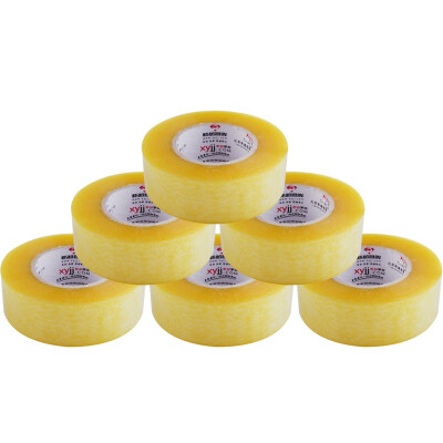 

New Yue Chang Hui F23202-8 transparent packaging tape sealing tape tape tape sealing tape 45mm 350Y 6 volume package transparent