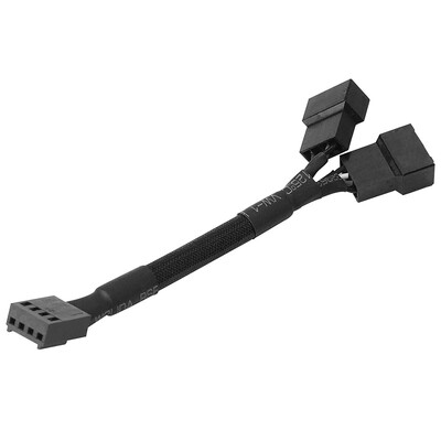 

Fancaster (PHANTEKS) CB-Y4P PC fan 4-pin adapter cable 1 min 2 extension cable (fan extension cable / support temperature control speed detection / preparation of network / 120mm long