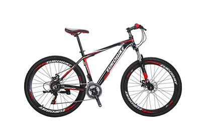 

27,5 "горный велосипед алюминия рамы shimano 21 скорость дауля дисковые тормоза велосипед передняя подвеска байк