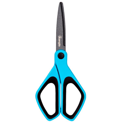 

Teflon Fizz Teflon scissors anti-stick stainless steel scissors office supplies orange JD8240