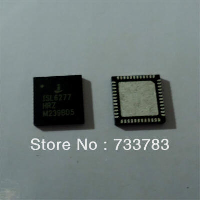 

5pcslot INTERSIL ISL6277HRZ ISL6277 6277HRZ QFN Multiphase PWM Regulator for AMD Fusio Mobile CPUs Using SVI 20