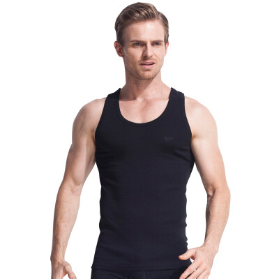 

Seven wolves mens cotton vest Slim bottoming stretch vest gray  code 98702