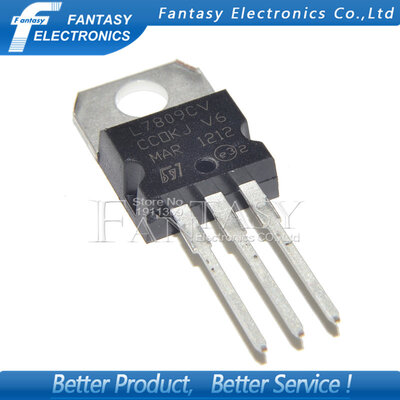 

50PCS L7809CV TO220 L7809 TO-220 7809 LM7809 MC7809 new and original IC free shipping