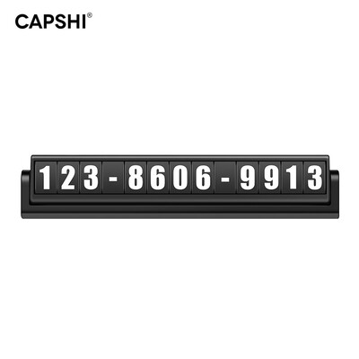 

Capshi парковочные карточки временного парковки Калу светящаяся сторона карты парковки перемещения золота автомобиля номерной знак автомобильные принадлежности телефонный номер карты