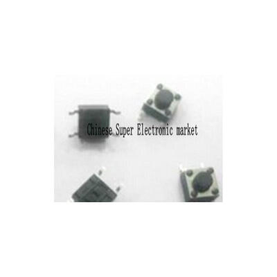 

100PCS Tactile Push Button Switch Momentary Tact 6x6x6m 6*6*6mm smd 4-pin