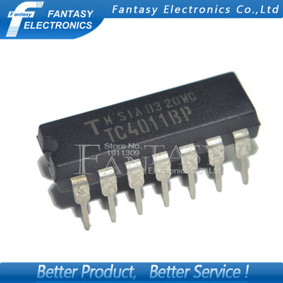 

50PCS TC4011BP DIP TC4011 DIP new and original IC free shipping
