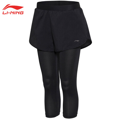 

Li Ning (LI-NING) Бадминтон серии Спортивные кулотеры Женские жесткие поножи Leggings ASKM066-2 Флуоресцентное пламя Red M Code