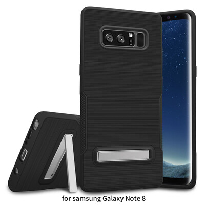 

Samsung Galaxy Note 8 Case AICase Anti-Slip Protective Ultra Thin Slim Cover with Kickstand Black