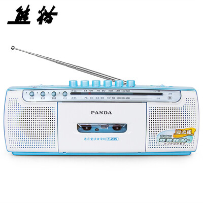 

PANDA F-332 Repeater Tape Drive English Learning Machine TapeU Disk TF Card mp3 Player Recorder Transcription Radio