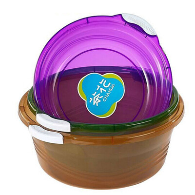 

[Jingdong supermarket] Camellia plastic basin wash basin 35CM handle anti-skid basin 03421K