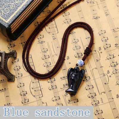 

1 PCS Natural Crystal Party Necklace Angel Pendant Fine Jewelry Rhinestone Granate Overwatch Music Moana Gravity Falls Gatos