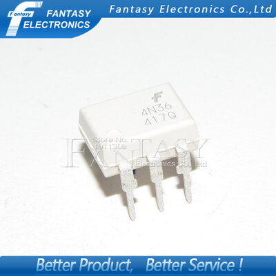 

20PCS 4N36 DIP6 DIP photoelectric coupler new and original free shipping