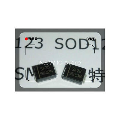 

Free Shipping High quality SMD Schottky Diode SK26 SS26 SMB 2A/60V Diode(200PCS/Lot)