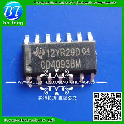 

10PCS HEF4093BT SOP14 HCF4093 SMD CD4093BM new&original IC free shipping