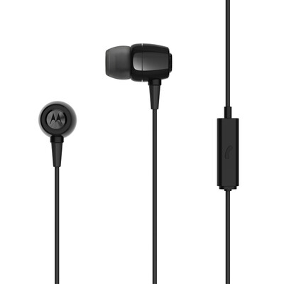 

Motorola Earbuds Metal Metal Earbuds Пылезащитный водонепроницаемый и пот Отличный звукоизоляционный серебристый
