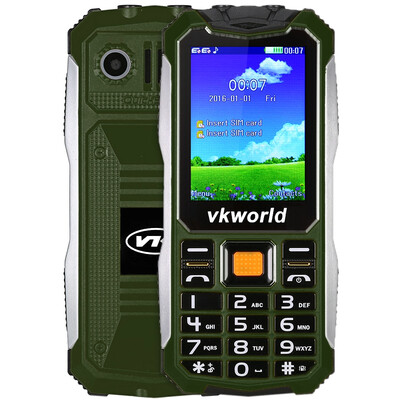 

Vkworld V3S 2.4-дюймовый четырехдиапазонный разблокированный телефон SPRD6531 Камера Bluetooth FM