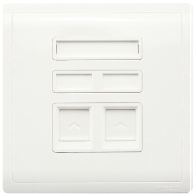 

Schneider (Schneider) switch socket cable TV socket Feng Shang series white