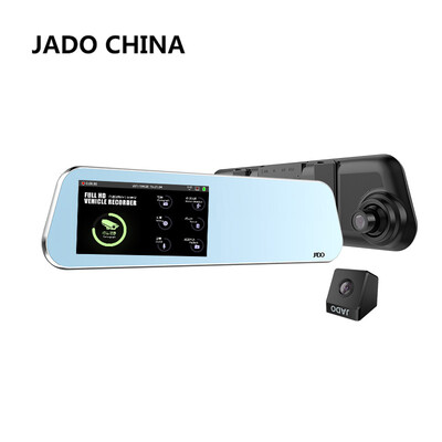 

JADO D220 Car Dvr 45 Touch Screen Full HD 1296P1080P Car Dvrs Dual lens camera registrar dash cam Video Recorder Night Vision
