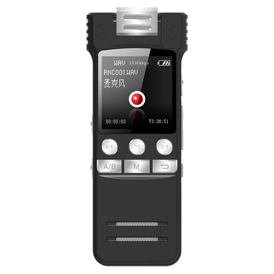 

Wanli Po (WANLIPO) Voice Recorder Профессиональный мини-HD Long Distance Noise Control PMC Высококачественный Zero Dry Learning Conference Интервью Частный RV90 16G Черный