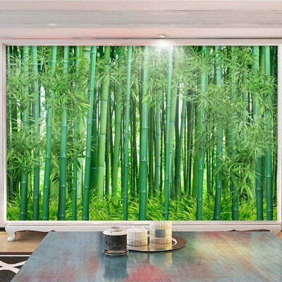 

Chinese Style HD Green Bamboo Forest Landscape Mural Wallpaper Living Room TV Sofa Backdrop Wall Covering Fresco Papel De Parede