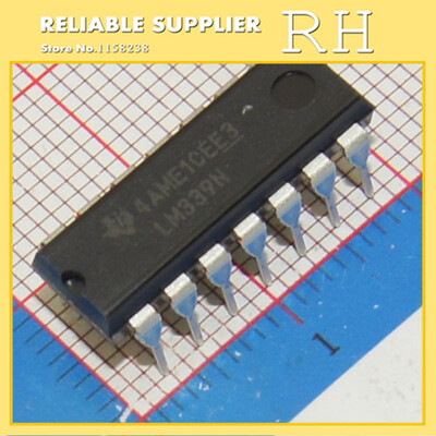 

100pcs/lot LM339 LM339N DIP14 Four voltage comparator