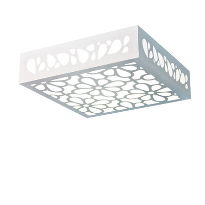 

For the first time the ceiling carved imitation sheepskin LED bedroom living room study bathroom lights wood plastic plate brocade song DD0213 ivory white