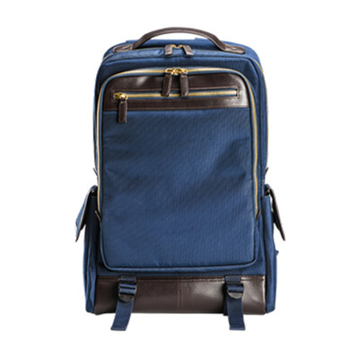 

Netease strictly select outdoor travel leisure light grass monsoon nylon backpack multi-function business computer bag backpack backpack deep lake blue