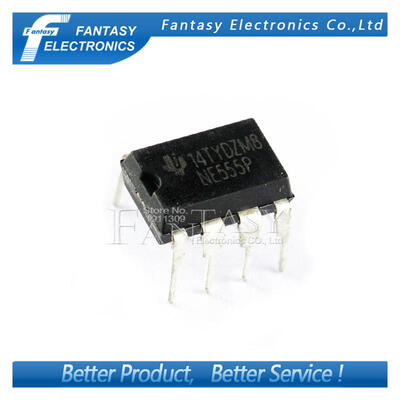

10PCS NE555P DIP8 NE555 DIP NE555N new&original IC free shipping