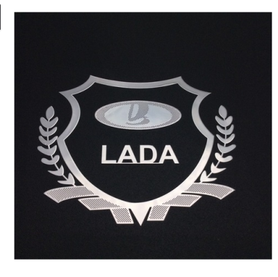 

3d Sticker Words Excellent New Car sticker logo Badge Emblem For Lada Niva Kalina Priora Granta Largus Vaz Samara Emblem