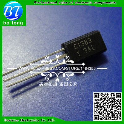 

Free shipping 2SC1383 C1383 1383 NPN Transistor TO-92L Triode Low Power Transistor 200pcs/bag
