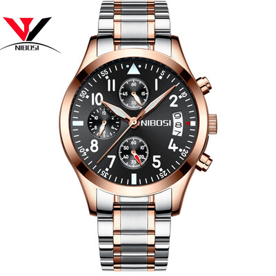 

Relogio Masculino NIBOSI Mens Watch Top Brand Luxury Fashion Military Business Watches Men Brand Luxury Sport Quartz Wristwatch